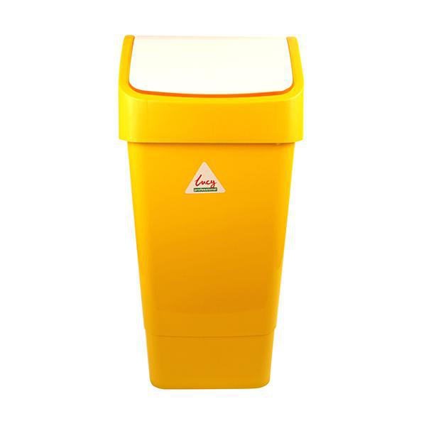 50L Swing Bin YELLOW